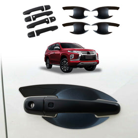 Door Handles Bowl Inserts Cover for Mitsubishi Pajero Sport 2015-2025