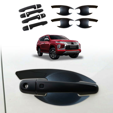 Door Handles Bowl Inserts Cover for Mitsubishi Pajero Sport 2015-2025