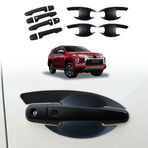 Door Handles Bowl Inserts Cover for Mitsubishi Pajero Sport 2015-2025
