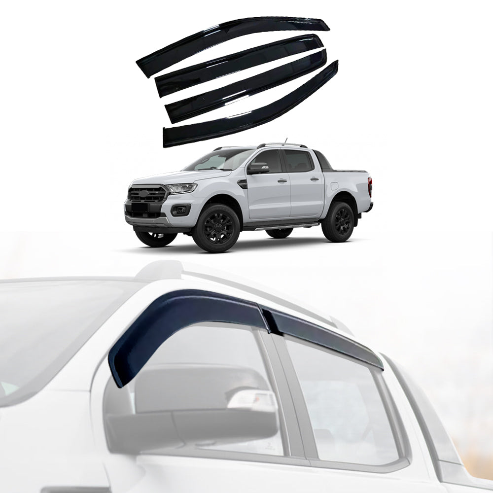Weathershields for Ford Ranger 2011-2024 Car Weather Shields Wind ...
