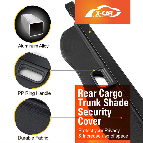 Retractable Cargo Cover For Jeep Cherokee KL 2014-2022