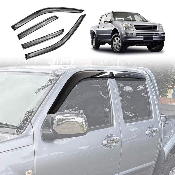 Weathershields for Holden Rodeo 2003-2008 RA Series Dual Cab