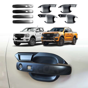 Door Handles Bowl Inserts Cover for Ford Next-Gen Ranger 2022-Onwards Smart Keyless