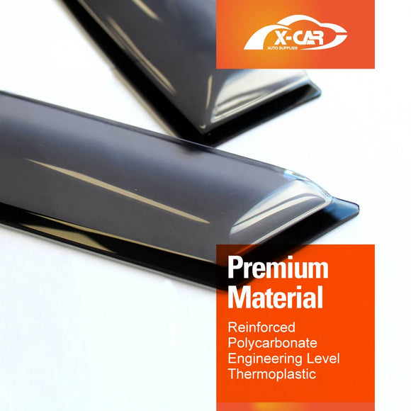 WeatherShields for Ford Focus Hatch 2018-2024 Car Weather Shields Wind Deflectors Sun Visors