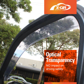 WeatherShields for Dodge RAM 1500 DS Series Crew Cab 2009-2022 Car Weather Shields Wind Deflectors Sun Visors - 0