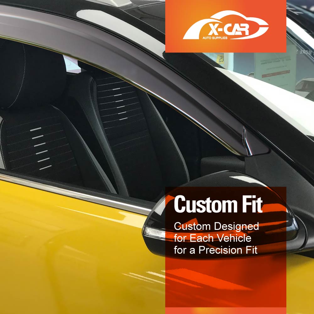 WeatherShields for Kia Stonic 2020-Onwards Car Weather Shields Wind Deflectors Sun Visors