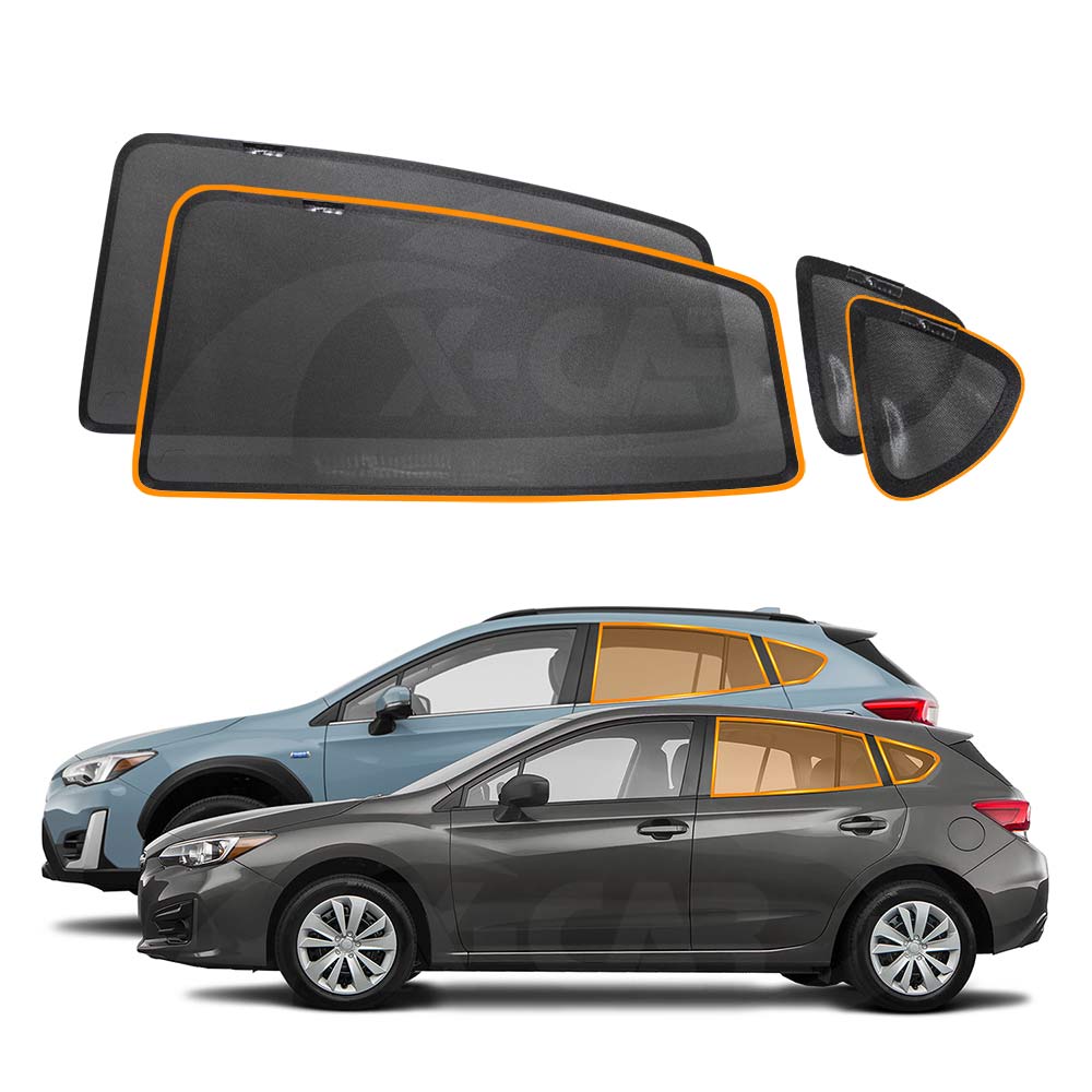 Window Hatchback Window Sun Shades for Subaru XV/Impreza Hatchback 2017-2023 | X-CAR