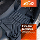 3D Floor Mats for Nissan Navara NP300 D23 Dual Cab 2015-Onwards All-Weather Car Liners-3