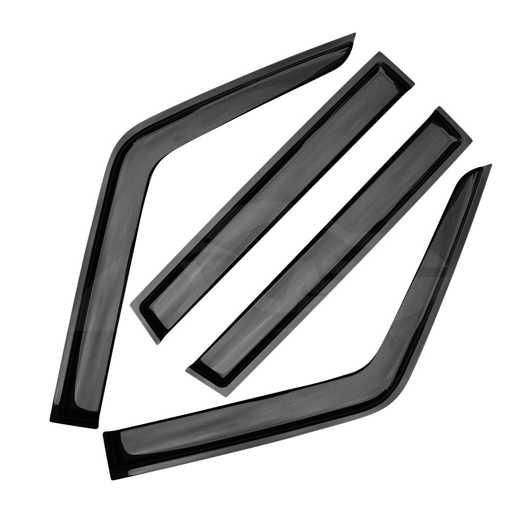 WeatherShields for Toyota LandCruiser 70/76/78/79 Series 2012-2025 Car Weather Shields Wind Deflectors Sun Visors