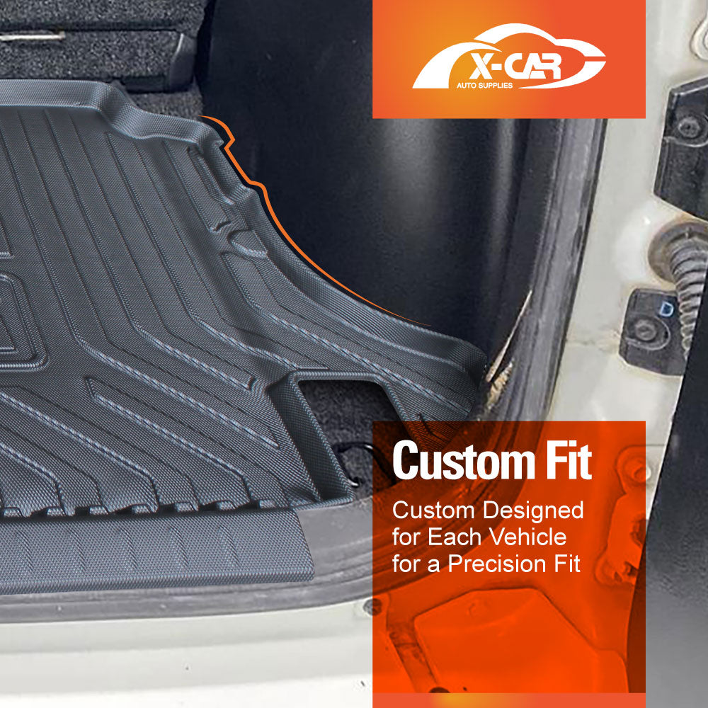 Heavy Duty Rubber Boot Liner Mat For Suzuki Vitara – Black, Anti-Slip & Waterproof