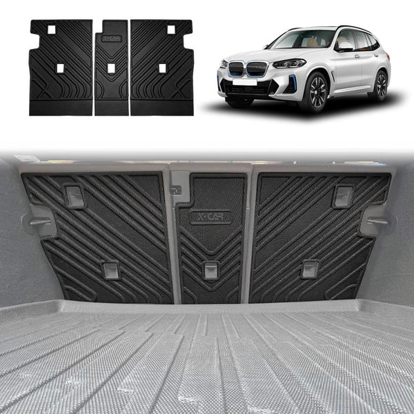 Boot Liner Back Seats Protector for BMW X3 iX3 2017-2023