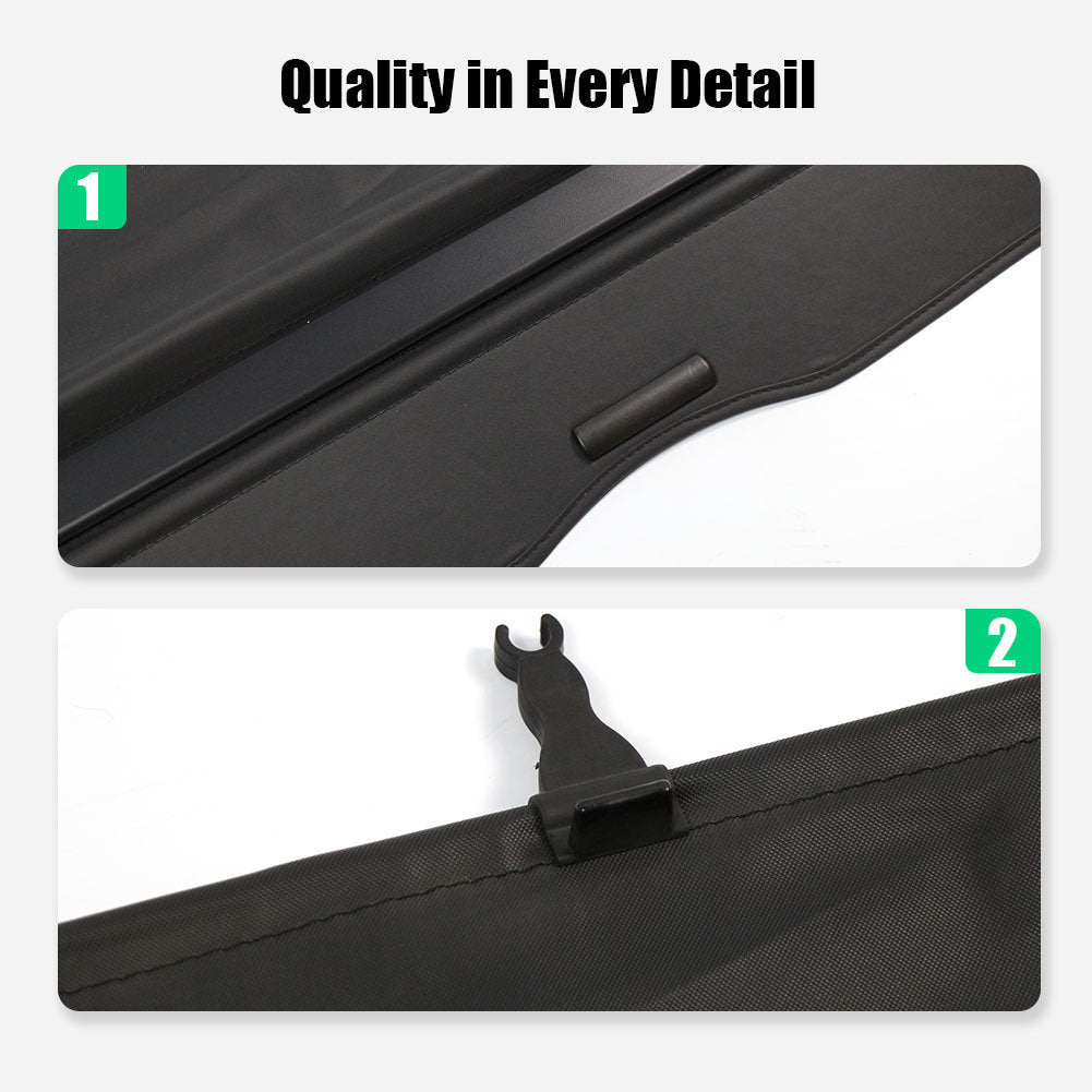 Retractable Cargo Cover For Holden Captiva 2006-2020 Car Trunk Shade ...