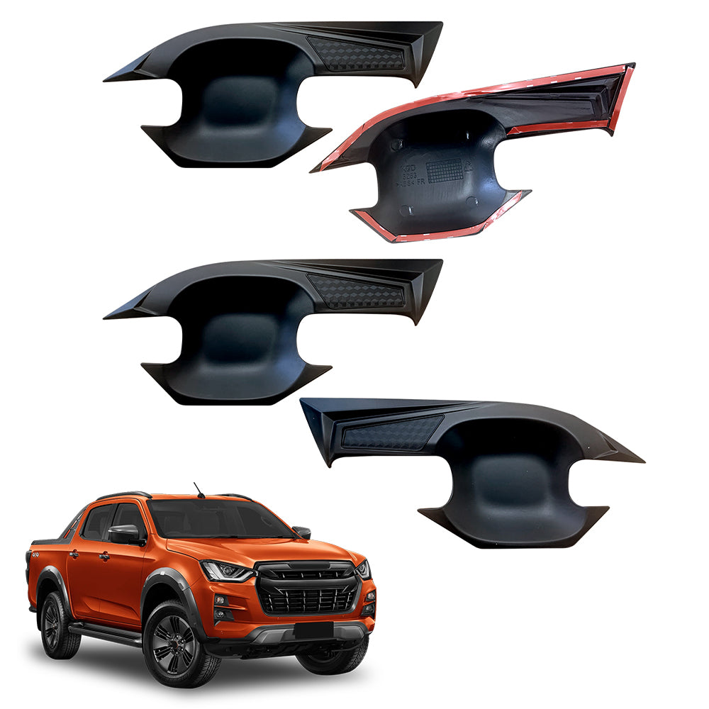 Door Handles Bowl Inserts Cover for ISUZU D-MAX DMAX Dual Cab 2020-2025