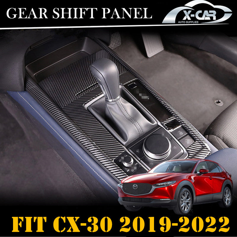 Gear Box Shifter Frame for Mazda CX-30 CX30 2019-2025 Carbon Fibre - 0