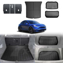 Tesla Model Y Interior Liners Set 3D All-Weather Cargo Mats 2022-2025-1