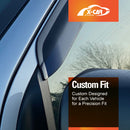 Weathershields for Holden Rodeo 2003-2008 RA Series Extra Cab Car Weather Shields Wind Deflectors Sun Visors-4