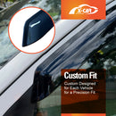 WeatherShields for Toyota Hilux SR5 Extra Cab 2005-2015 Car Weather Shields Wind Deflectors Sun Visors-5
