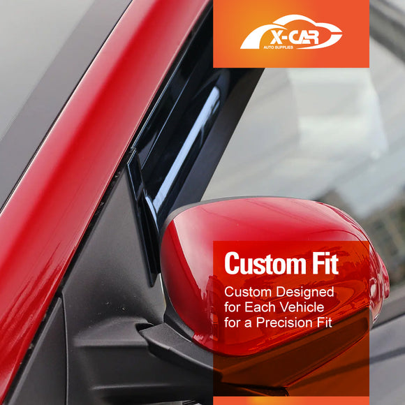 Weathershields for Hyundai Kona 2017-2023 Car Weather Shields Wind Deflectors Sun Visors