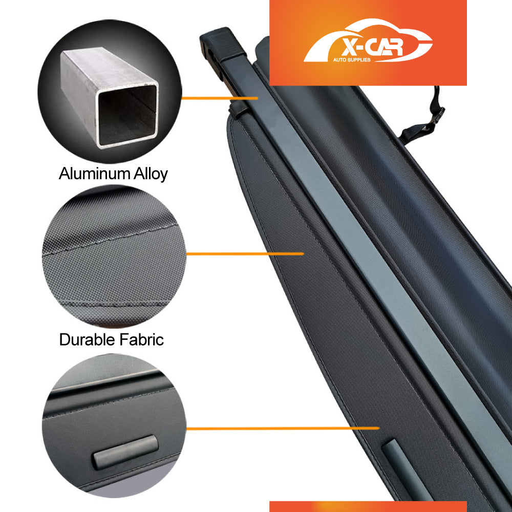 Retractable Cargo Cover For Mitsubishi Pajero Sport 2016-2025