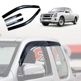 Weathershields for Isuzu D-MAX DMAX Extra Cab 2008-2012 Car Weather Shields Wind Deflectors Sun Visors