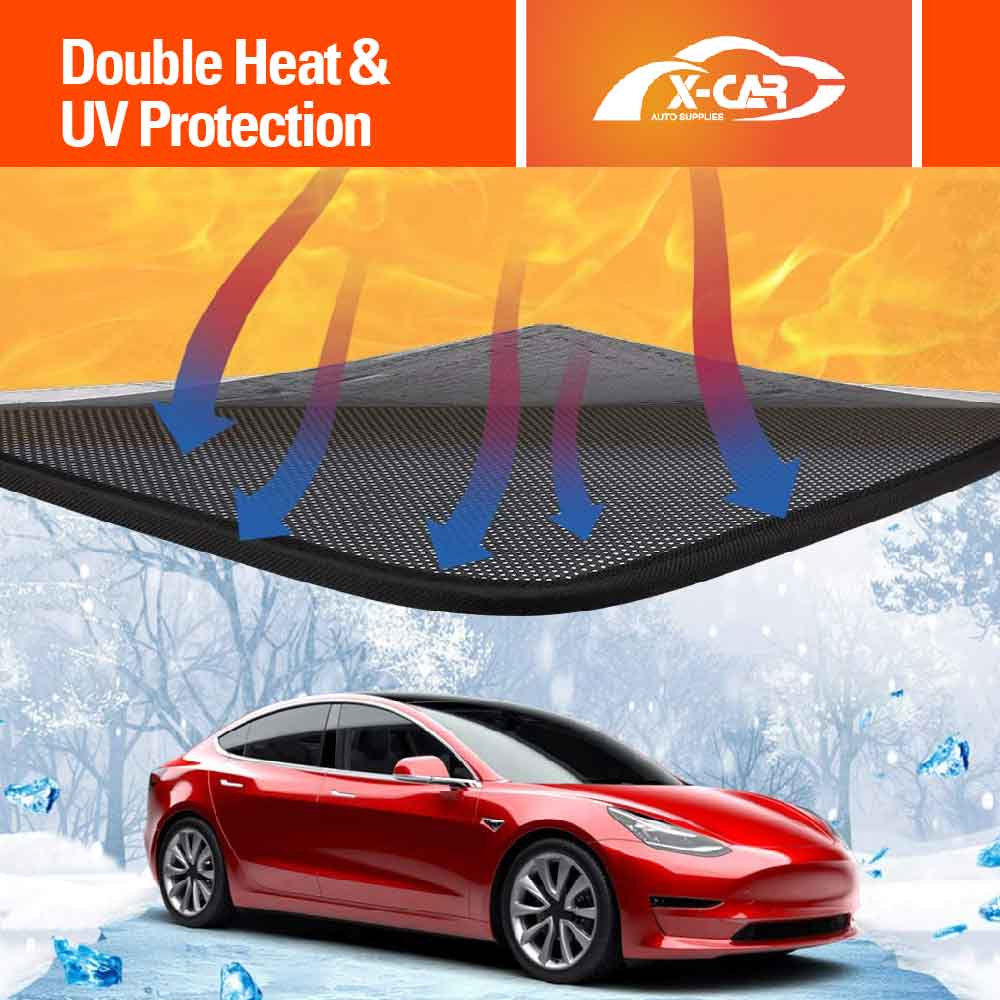 Glass Roof Sun Shade For Tesla Model 3 2017-2023