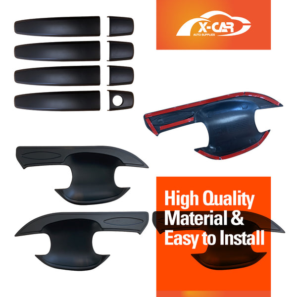 Door Handles Bowl Inserts Cover for Holden Colorado 2012-2020