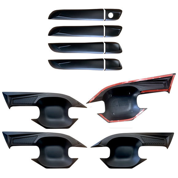 Door Handles Bowl Inserts Cover for ISUZU D-MAX DMAX Dual Cab 2020-Onwards