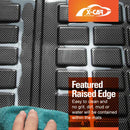 Tesla Model Y Interior Liners Set 3D All-Weather Cargo Mats 2022-2025-14