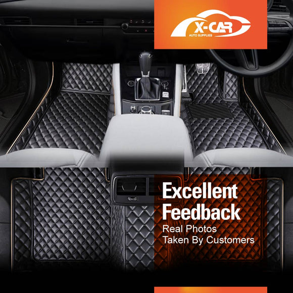 Car Floor Mats For Mazda Mazda CX-30 2019-Onwards Premium PU Leather