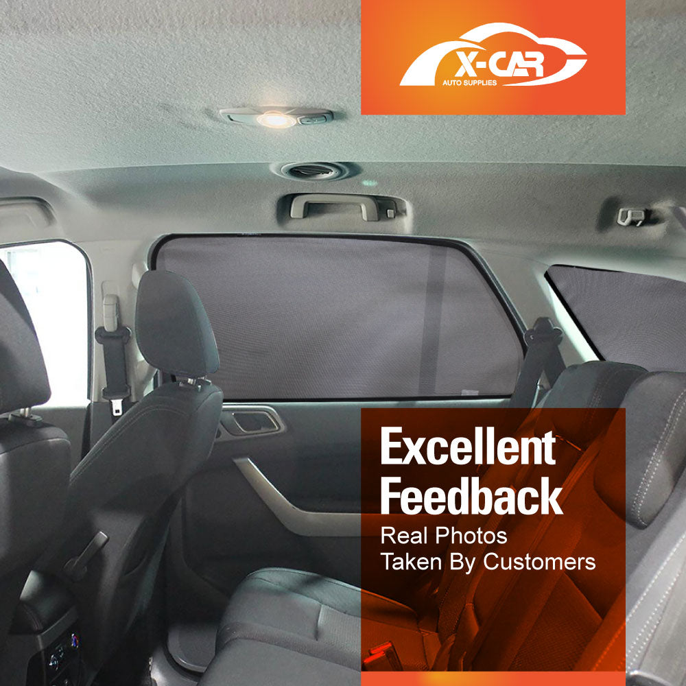 Window Sun Shades for Ford Everest 2015-2022 Rear Windscreen Shade