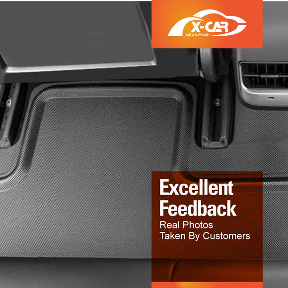 3D Floor Mats For Tesla Model 3 2017-2023 All-Weather Car Liners