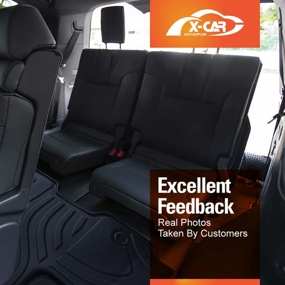 3D Floor Mats for Toyota Landcruiser 300 Series 2021-2025 All-Weather Liners