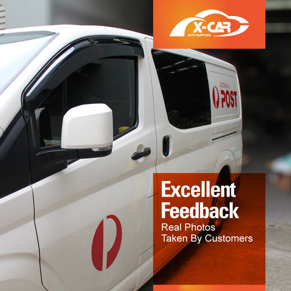 Weathershields for Toyota Hiace 2019-Onwards