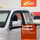 Weathershields for Isuzu D-MAX DMAX Extra Cab 2008-2012 Car Weather Shields Wind Deflectors Sun Visors-3