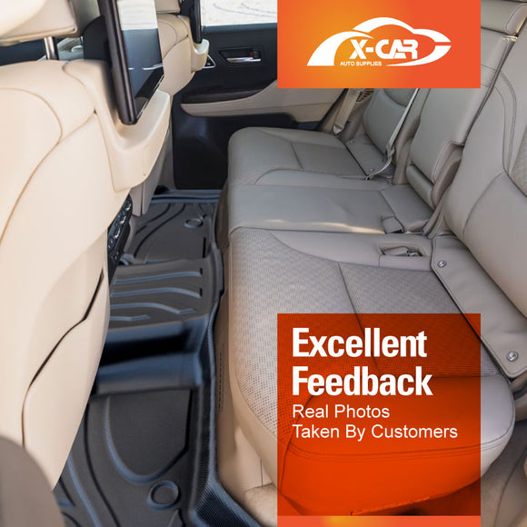 3D Floor Mats for Toyota Landcruiser 300 Series 2021-2025 All-Weather Liners