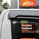 WeatherShields for Toyota Hilux Single Cab 2015-2025 Car Weather Shields Wind Deflectors Sun Visors-6