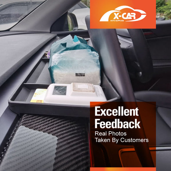 Center Screen Console Dash Tray For Tesla Model 3 2017-2023 and Model Y 2021-2025