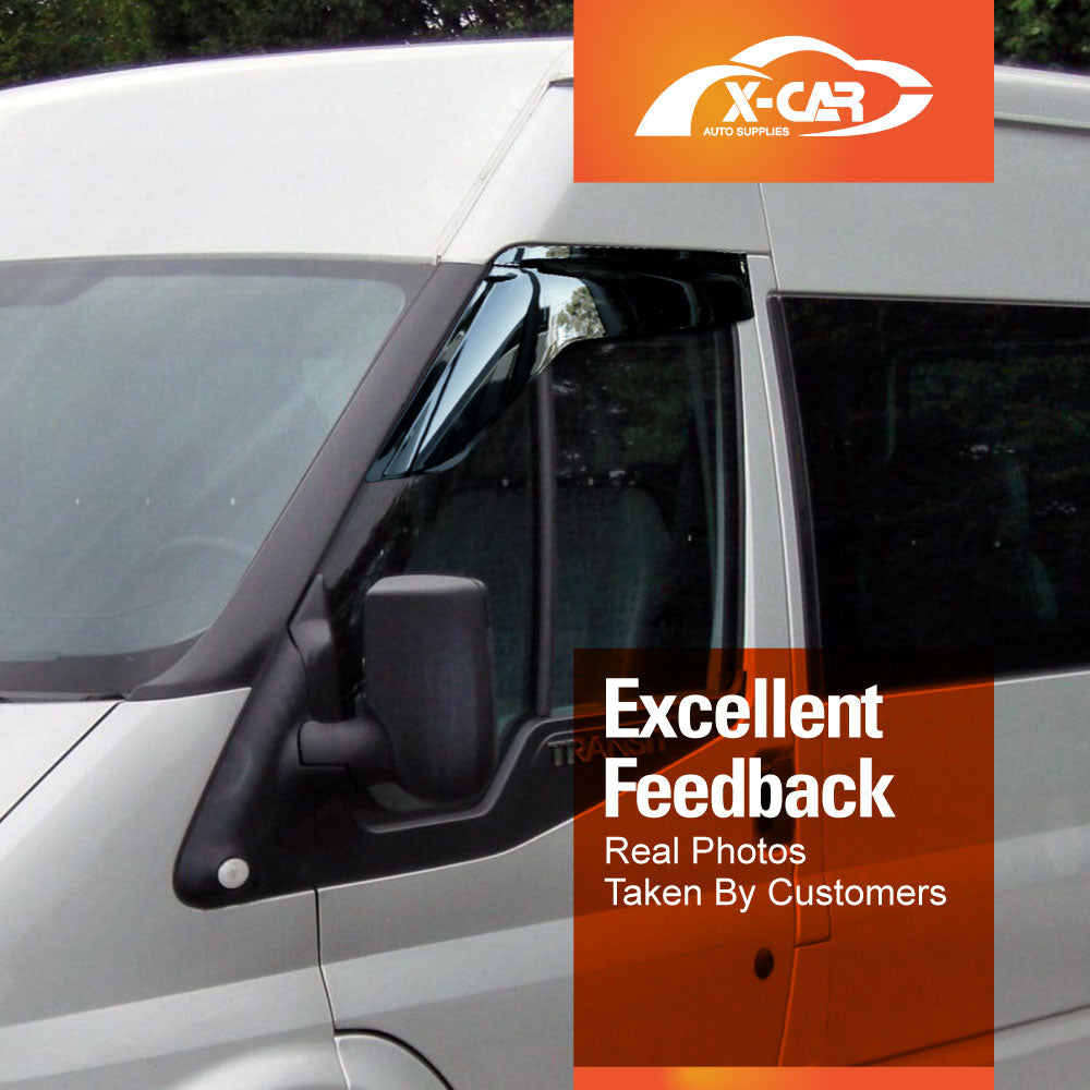 Weathershields for Ford Transit 2001-2013 Car Weather Shields Wind Deflectors Sun Visors