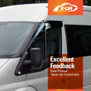 Weathershields for Ford Transit 2001-2013 Car Weather Shields Wind Deflectors Sun Visors-5