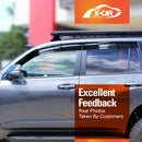 Weathershields for Toyota Prado 150 Series 2009-2024 Car Weather Shields Wind Deflectors Sun Visors-4