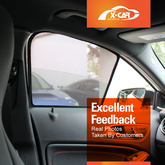 4 Pcs Complete Set Window Sun Shade for Mercedes Benz GLA Class 2014-2020