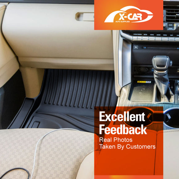 3D Floor Mats for Toyota Landcruiser 300 Series 2021-2025 All-Weather Liners