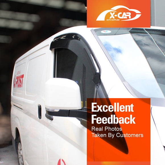Weathershields for Toyota Hiace 2019-Onwards