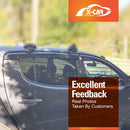 Weathershields for Mitsubishi Triton ML MN Double Cab 2006-2015 Car Weather Shields Wind Deflectors Sun Visors-5