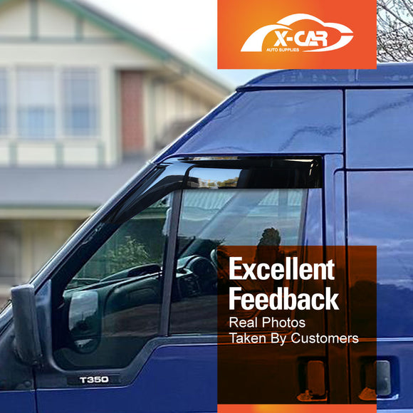 Weathershields for Ford Transit 2001-2013 Car Weather Shields Wind Deflectors Sun Visors