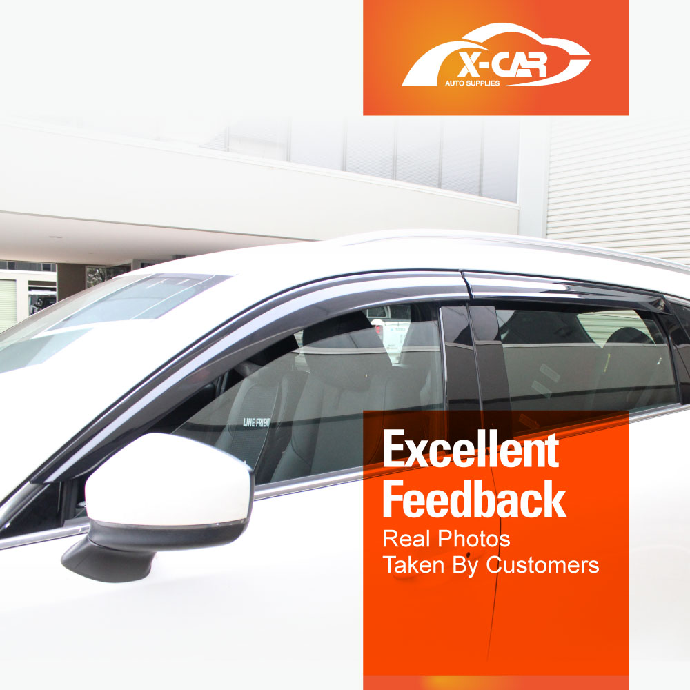 Weathershields for Mazda CX8 CX-8 2018-2024 Car Weather Shields Wind Deflectors Sun Visors