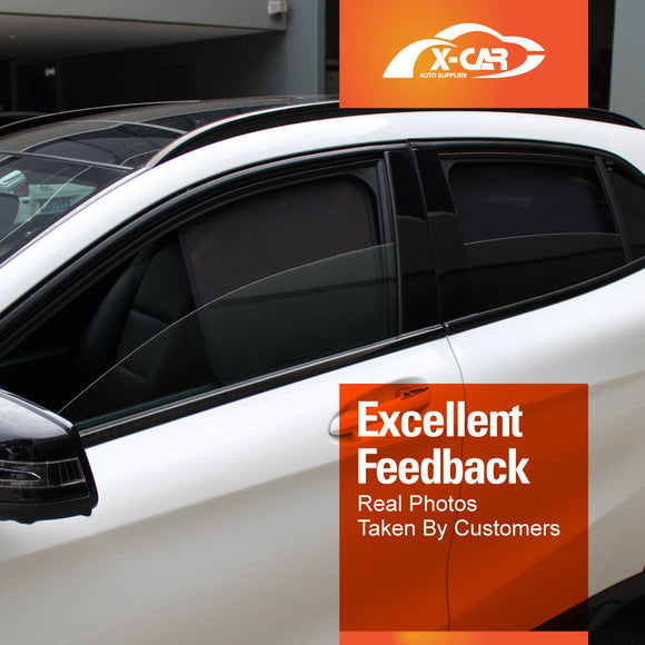 4 Pcs Complete Set Window Sun Shade for Mercedes Benz GLA Class 2014-2020