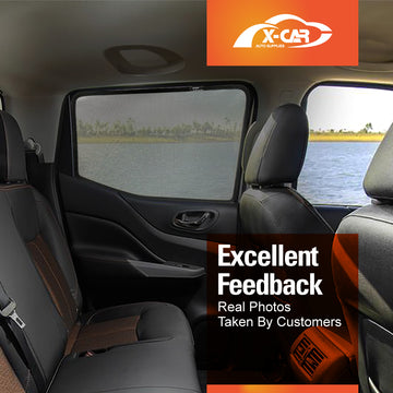 Rear Window Sun Shade for Nissan Navara D23 NP300 2015-2025 - 0