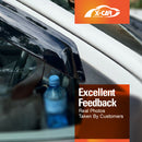 WeatherShields for Toyota Hilux SR5 Extra Cab 2005-2015 Car Weather Shields Wind Deflectors Sun Visors-6