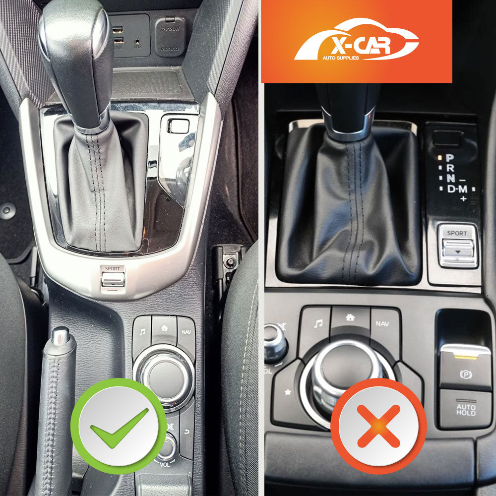 Gear Box Shifter Frame for Mazda CX-3 Auto 2015-2025 Carbon Fibre Style